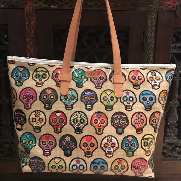 consuela sugar skull bag